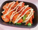 アボカド×キムチのチーズ焼き作り方1写真