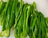 フワフワ鶏むね肉の青椒肉絲作り方1写真
