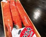 全長２５㌢！！巨大カニカマ！！！作り方1写真