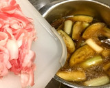 これ好き♪◆豚肉とナスと長ネギのつけそば作り方4写真