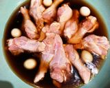 アドボ☆フィリピン料理手羽元ポン酢煮込み作り方4写真