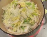 簡単☆ホタテと白菜のクリームスープ作り方4写真