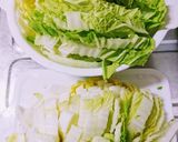とろける白菜とベーコンのコンソメスープ作り方1写真