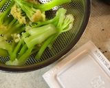 納豆とカリフローレのごまドレご飯作り方1写真