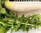 簡単　常備菜✨大根葉とちりめんじゃこ炒め作り方1写真