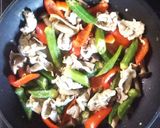 豚肉と彩り野菜のオニオンソース炒め作り方2写真
