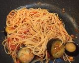 簡単！なすのトマトソースパスタ✨作り方7写真