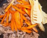 豚肉と筍パプリカのオイスターソース炒め作り方6写真