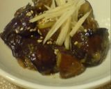 なすのしょうが味噌煮。作り方5写真