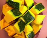 低糖質☆かぼちゃの鶏そぼろあんかけ作り方3写真