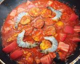 ナスとチキンのトマトパスタ作り方6写真