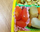 <覚書>珀ちゃんのお弁当一歳三ヶ月(幼児作り方1写真