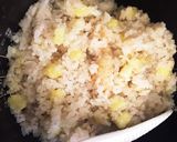 簡単♡サツマイモと胡麻のバター風味おこわ作り方4写真