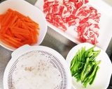 牛肉と白滝のチャンプル作り方3写真