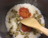 あさりとトマトの洋風炊き込みご飯作り方3写真
