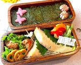かじき玄米味噌焼き 弁当 詰め方作り方7写真