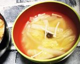 豚味噌しょうが焼き丼♡野菜&きのこ味噌汁作り方8写真