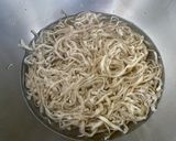 きのこと切り干し大根のにんにく醤油炒め作り方1写真