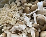 きのこと切り干し大根のにんにく醤油炒め作り方2写真
