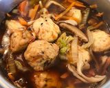 飛龍頭のきのこ餡かけ作り方4写真