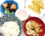 【病院】ミニ肉うどん【給食】作り方6写真