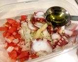 お酒がすすむ〜♪◆タコとトマトのマリネ作り方3写真