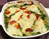 春菊が美味しいキッシュに!ポテチで簡単!作り方9写真
