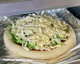 シラスと水菜のピザ・冷凍生地で作り方5写真