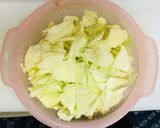 ピリッと辛い炒めキャベツのせ豚ロース焼き作り方2写真