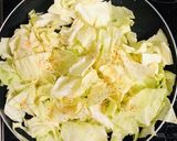 ピリッと辛い炒めキャベツのせ豚ロース焼き作り方4写真