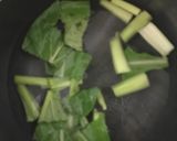 小松菜とアゲのスープ作り方3写真