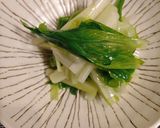 ウルイのナムル作り方4写真