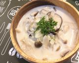 簡単きのこのミルクスープ作り方3写真