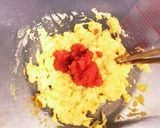 おからパウダーでピザ風お好み焼き作り方2写真