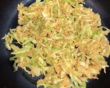 おからパウダーでピザ風お好み焼き作り方3写真
