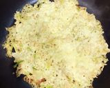おからパウダーでピザ風お好み焼き作り方5写真