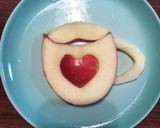 りんごで作ろう＊マグカップ作り方7写真