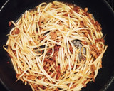 簡単☆挽き肉ともやしのカレー風味炒め作り方3写真