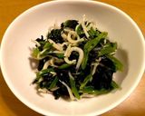 小松菜と油揚げのお浸し。作り方5写真