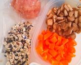 雑穀とたっぷり白滝のヘルシー炊き込みご飯作り方1写真