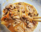 牛肉のストロガロフ(弁当のおかず)作り方3写真