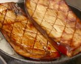 秋ナスはステーキで委員長だけに食わせろ丼作り方5写真