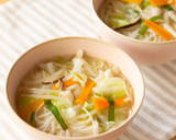 お鍋ひとつで簡単 野菜たっぷり汁ビーフン作り方6写真