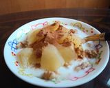 りんごとシナモンの簡単朝食ヨーグルト作り方1写真