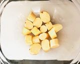 宮崎　郷土菓子✨やわらか　唐芋もち作り方1写真
