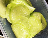 スライス大根とサバ缶のマヨネーズあえ作り方1写真
