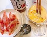 フワとろ☆かにかま卵焼き作り方1写真