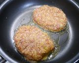 簡単！和風☆みそハンバーグ作り方3写真