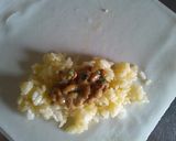 サクッパリッ♪納豆inライス春巻き作り方3写真