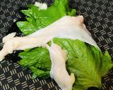 鶏皮●大葉と味つけ海苔のはさみ焼き作り方2写真